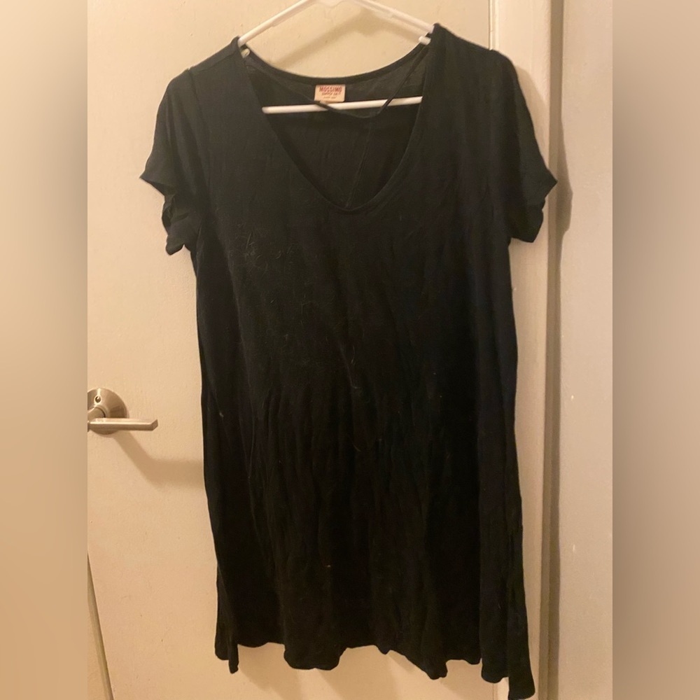Black t-shirt dress by Mossimo. Size XS